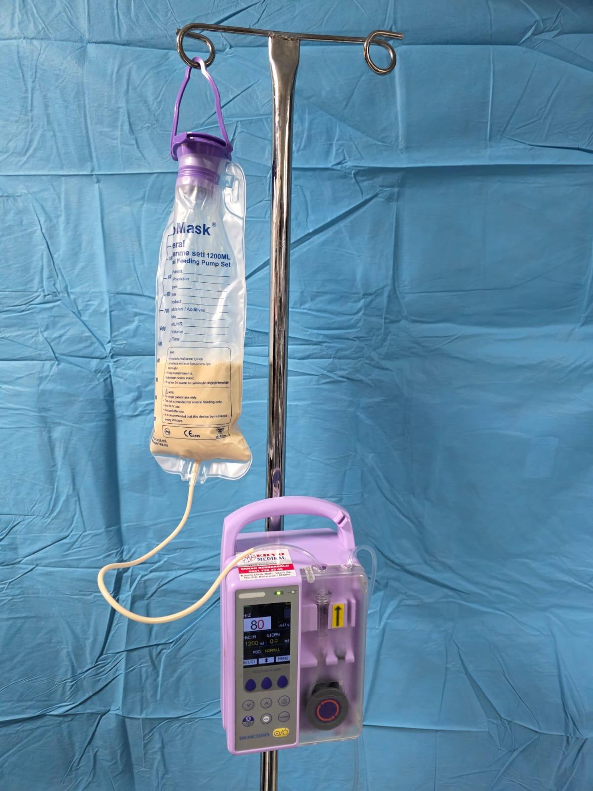 Tekli enteral beslenme cihazı (beacom) model